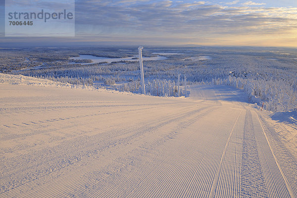Skigebiet  Finnland