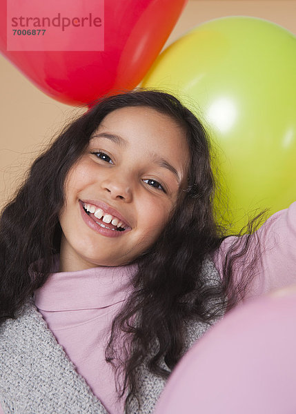 Portrait  Luftballon  Ballon  Mädchen