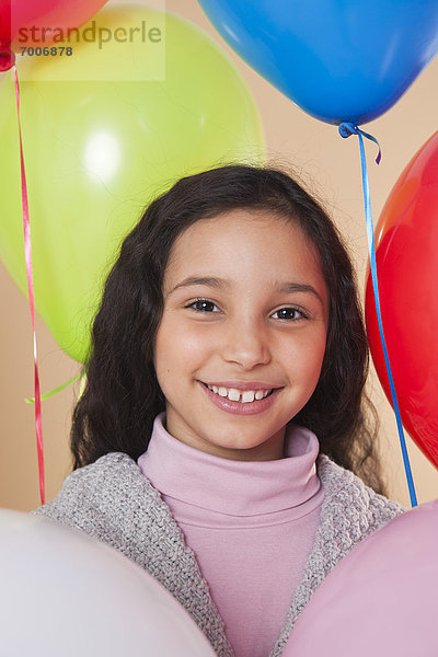 Portrait  Luftballon  Ballon  Mädchen