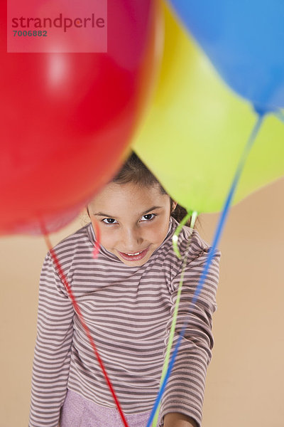 Portrait  Luftballon  Ballon  Mädchen