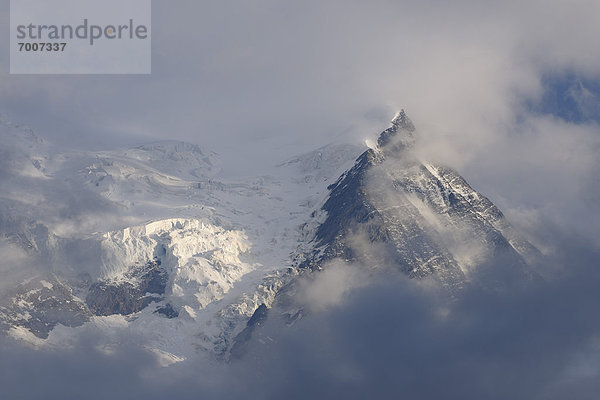 Montblanc  Mont Blanc  Frankreich  Chamonix  Haute-Savoie