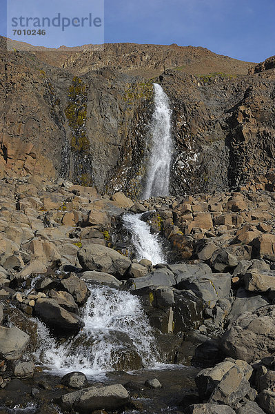 Wasserfall  Grönland