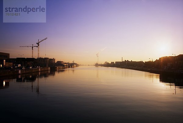 Dublin  Hauptstadt  Liffey  Irland