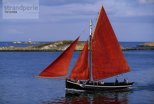 Galway Hooker  Near Dalkey Island Co Dublin