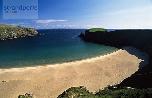 nahe  Strand  bitten  verboten  County Donegal  Irland