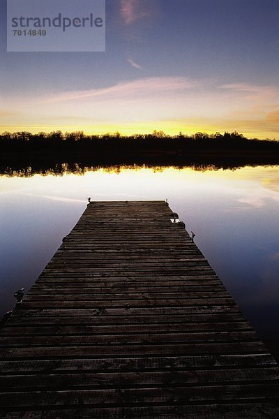 Sonnenuntergang  Dock