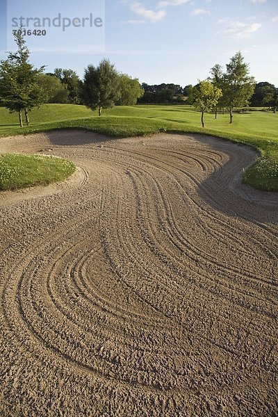 Sand  groß  großes  großer  große  großen  Falle  Fallen  Golfsport  Golf  Kurs