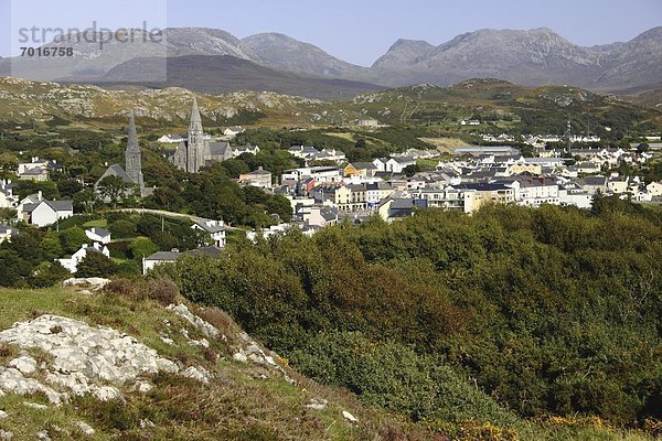 Berg  Stadt  herzförmig  Herz  Geographie  Clifden  Connemara