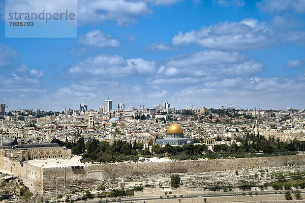 Jerusalem  Hauptstadt  Großstadt  alt