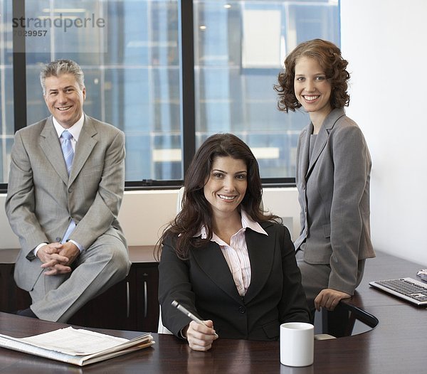 Portrait  Wirtschaftsperson  Büro  3