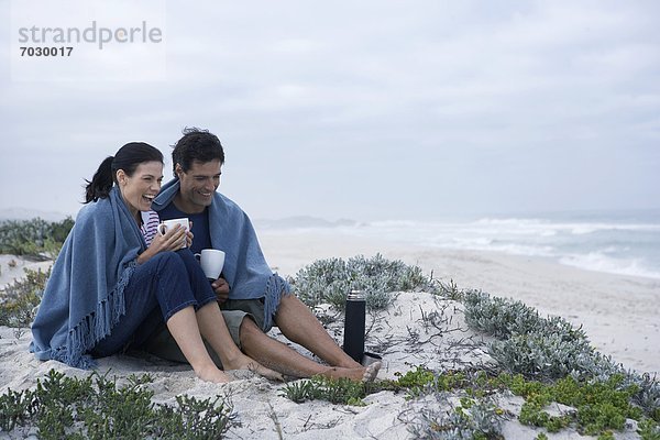 Südliches Afrika  Südafrika  Strand  Mittelpunkt  trinken  Erwachsener  Kapstadt  Tee