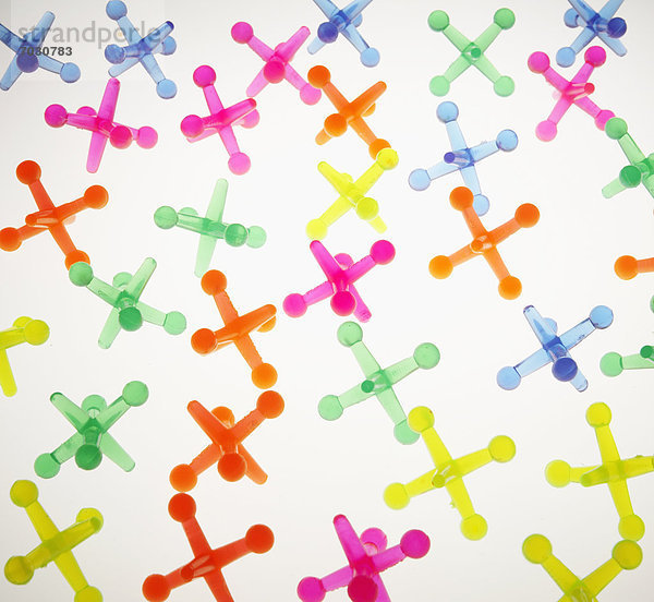 Farbaufnahme  Farbe  überqueren  Gegenstand  Kunststoff  Form  Formen  Kreuz
