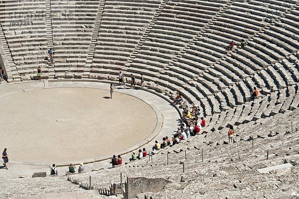 Antikes Theater  Epidauros  Griechenland