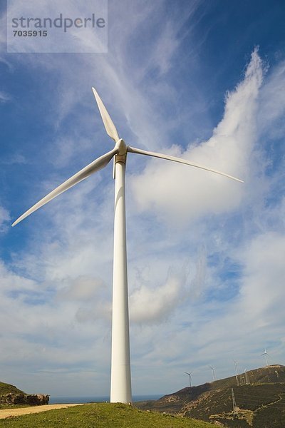 Cadiz Spanien Tarifa Windpark