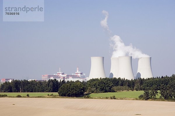 Tschechische Republik Tschechien Atomkraftwerk