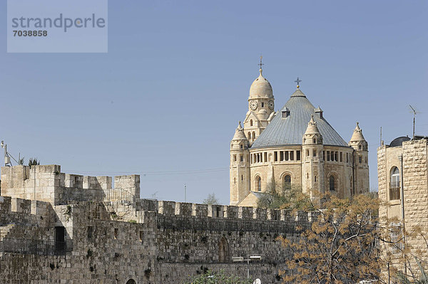 Jerusalem  Hauptstadt  Stadtmauer  Geschichte  Berg  Naher Osten  Abtei  Israel