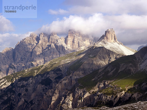 Nationalpark Dolomiti di Sesto  Sextener Dolomiten  Hochpustertal  Südtirol  Italien  Europa