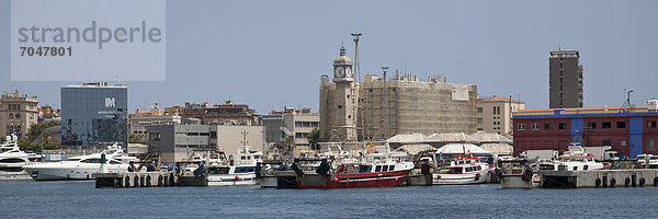 Hafen Port Vell  Barcelona  Katalonien  Spanien  Europa