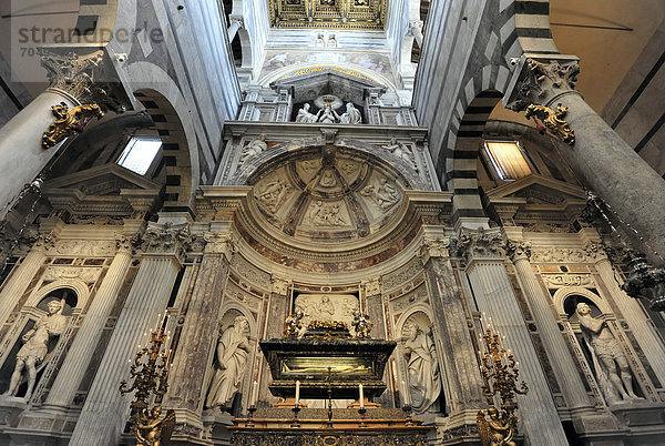 Innenraum  Innenansicht  Duomo Santa Maria Assunta  Dom  UNESCO-Weltkulturerbe  Piazza Dei Miracoli  Pisa  Toskana  Italien  Europa