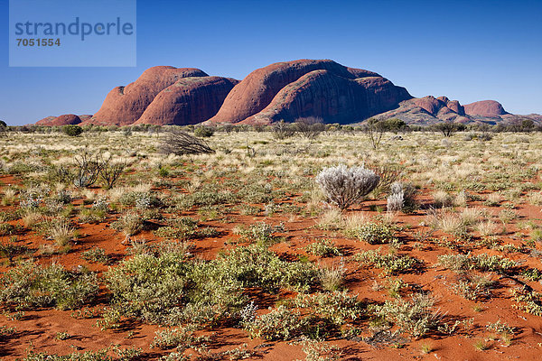 Olgas  Katja Tjuta  Uluru Nationalpark  Northern Territory  Australien