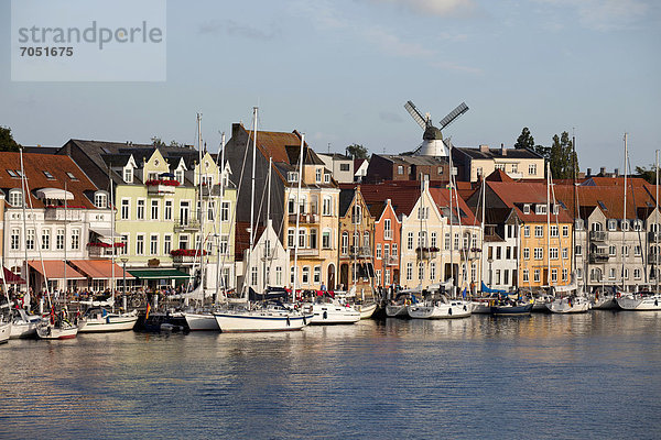 Stadtansicht S¯nderborg  Sonderburg  Dänemark  Europa