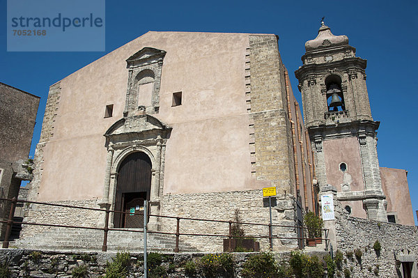 Kirche Chiesa San Giuliano  Erice  Sizilien  Italien  Europa