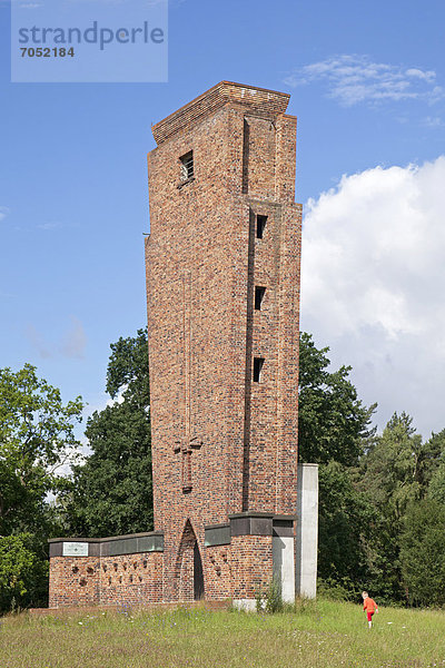 Aussichtsturm  Teterow  Mecklenburgische Schweiz  Mecklenburg-Vorpommern  Deutschland  Europa