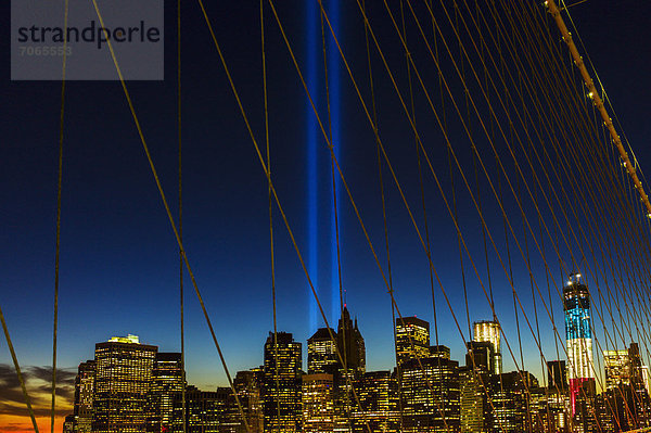 World Trade Center Memorial  Tribute in Light