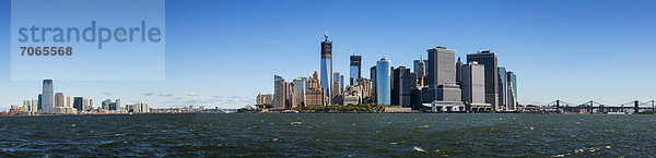 Panorama  Ansicht  Manhattan