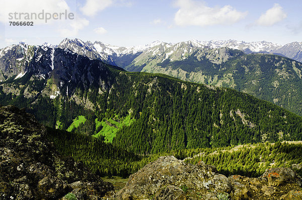 Blick auf die Berge