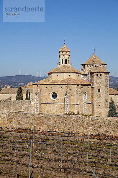 Kloster von Poblet  Teil des Zisterzienser-Route in Tarragona  Katalonien  Spanien  Europa
