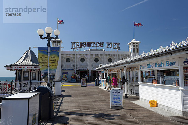 Brighton Pier  England  Großbritannien  Europa