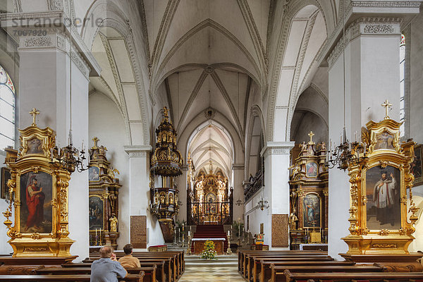 Stiftskirche  Stift Schlägl  Kloster der Prämonstratenser  Mühlviertel  Oberösterreich  Österreich  Europa
