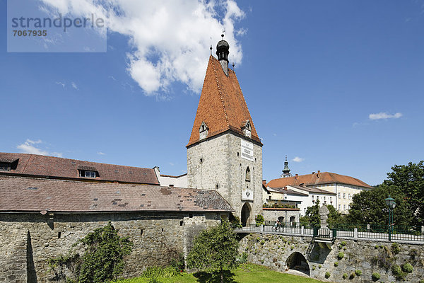 Linzertor  Linzer Tor  Freistadt  Mühlviertel  Oberösterreich  Österreich  Europa  ÖffentlicherGrund