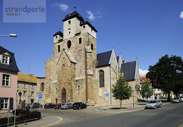 Kirche St. Michael  Zeitz  Sachsen-Anhalt  Deutschland  Europa  ÖffentlicherGrund