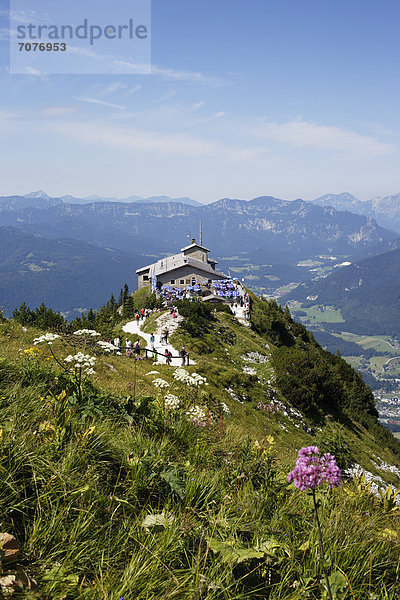 Kehlsteinhaus  Kehlstein  Berchtesgaden  Berchtesgadener Land  Oberbayern  Bayern  Deutschland  Europa