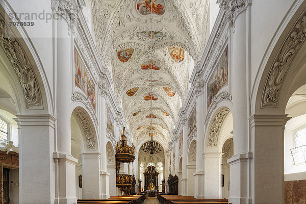 Stiftskirche Baumgartenberg Mariä Himmelfahrt  M¸hlviertel  Oberösterreich  Österreich  Europa