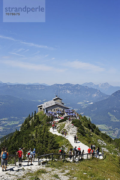 Kehlsteinhaus  Kehlstein  Berchtesgaden  Berchtesgadener Land  Oberbayern  Bayern  Deutschland  Europa