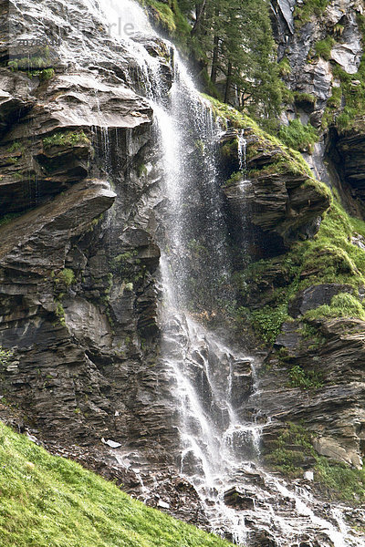 Wasserfall  Rauris  Krumltal  Nationalpark Hohe Tauern  Salzburger Land  Österreich  Europa