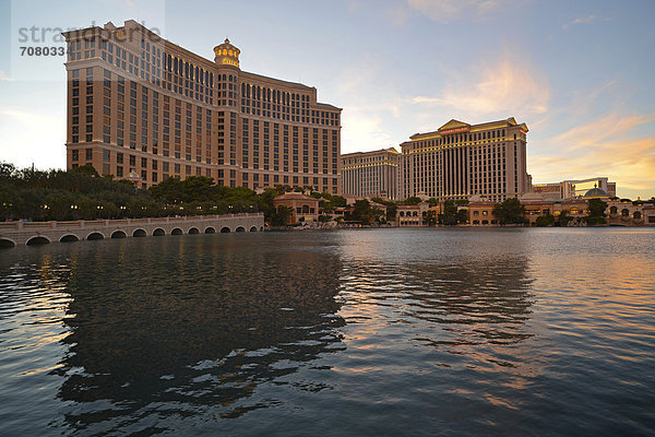 Luxushotel  Casino  Bellagio  Caesars Palace  The Mirage  Las Vegas  Nevada  Vereinigte Staaten von Amerika  USA  ÖffentlicherGrund