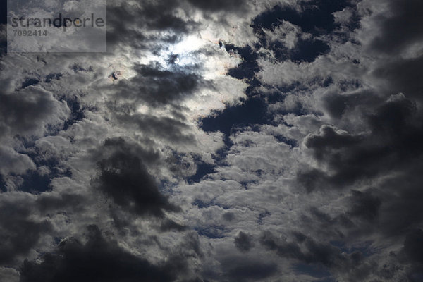 Deutschland  Mystischer Himmel mit Wolken