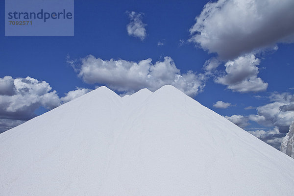 Spain  Mallorca  Salt hills at Salines de Llevant