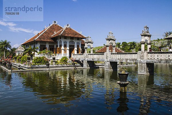 Indonesia  Bali  View of Royal Palace Ujung Water Palace