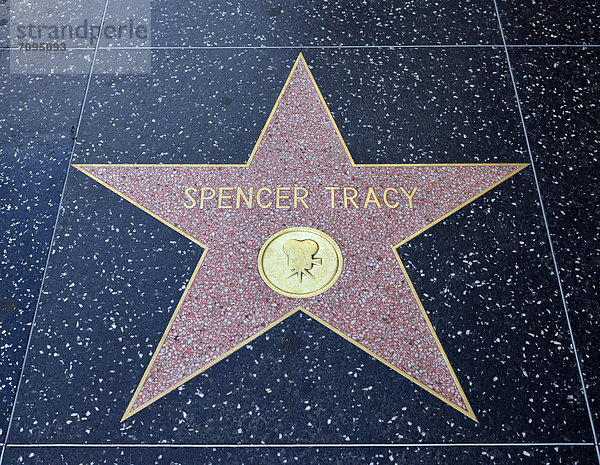 Vereinigte Staaten von Amerika USA Kalifornien Hollywood Los Angeles walk of fame