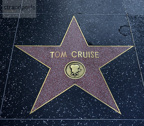 Vereinigte Staaten von Amerika USA Kalifornien Hollywood Los Angeles walk of fame