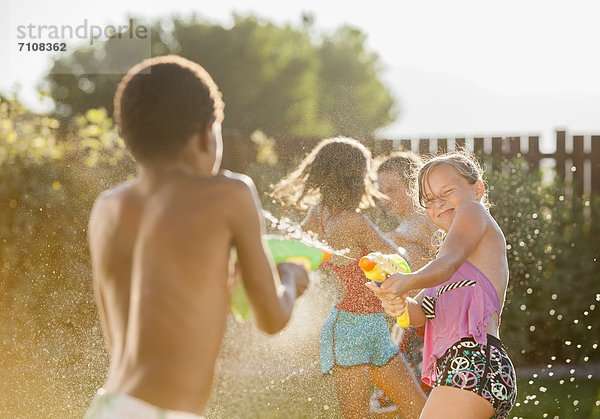 Wasser  spritzen