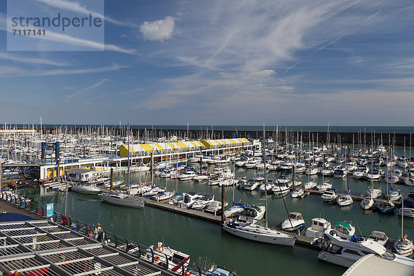 Der Hafen von Brighton  England  Großbritannien  Europa