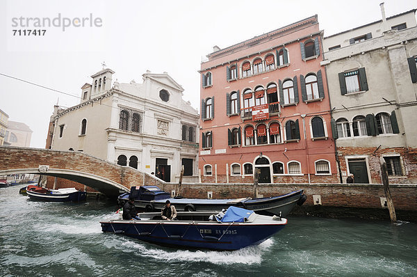 Europa Boot Venedig Venetien Italien