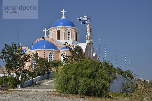 ChristÛdoulos-Kirche  Karter·dos  Santorin  Kykladen  griechische Insel  Griechenland  Europa