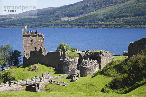 Europa  Urlaub  Palast  Schloß  Schlösser  Großbritannien  Reise  Highlands  Schottland  schottisch  Tourismus